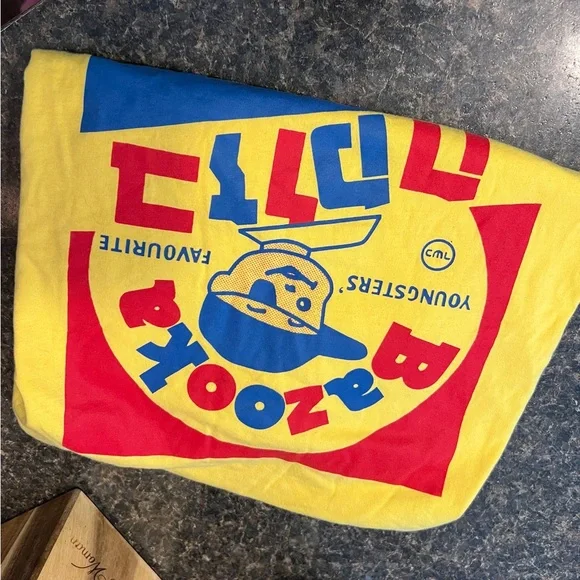 Bazooka Joe Yellow Graphic T-Shirt - Picture 5 of 6